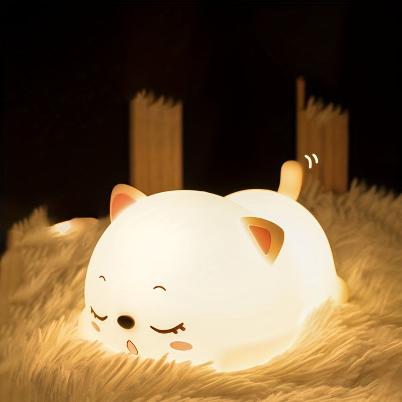 LumiGato-Luminaria  gato de silicone